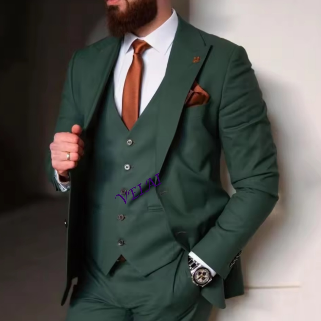 Men Formal Wear Jacket - CustomizedTailor Made Men Suits For Wedding