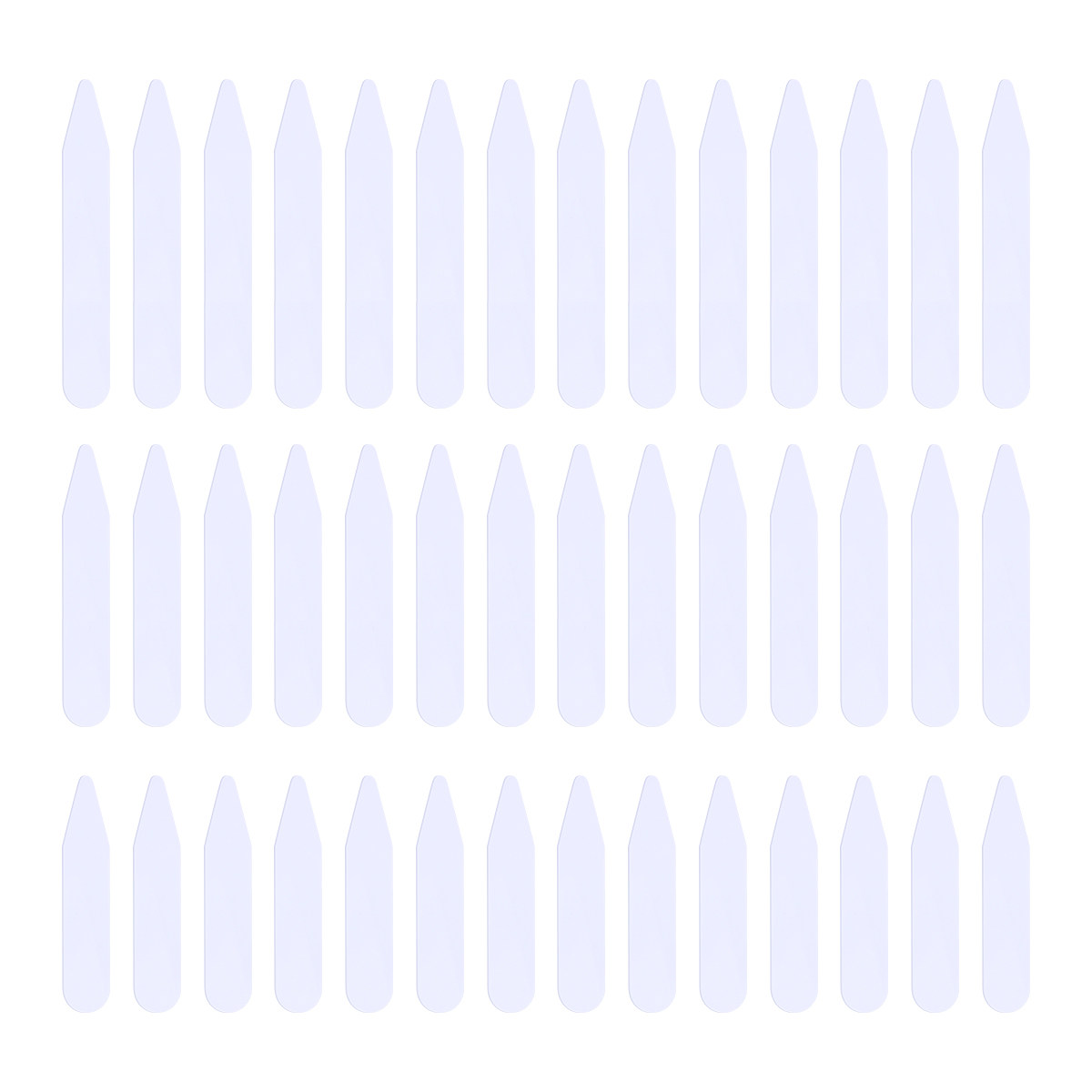 Mens Formal Look - 200Pcs Plastic Stays Nylon Material 3