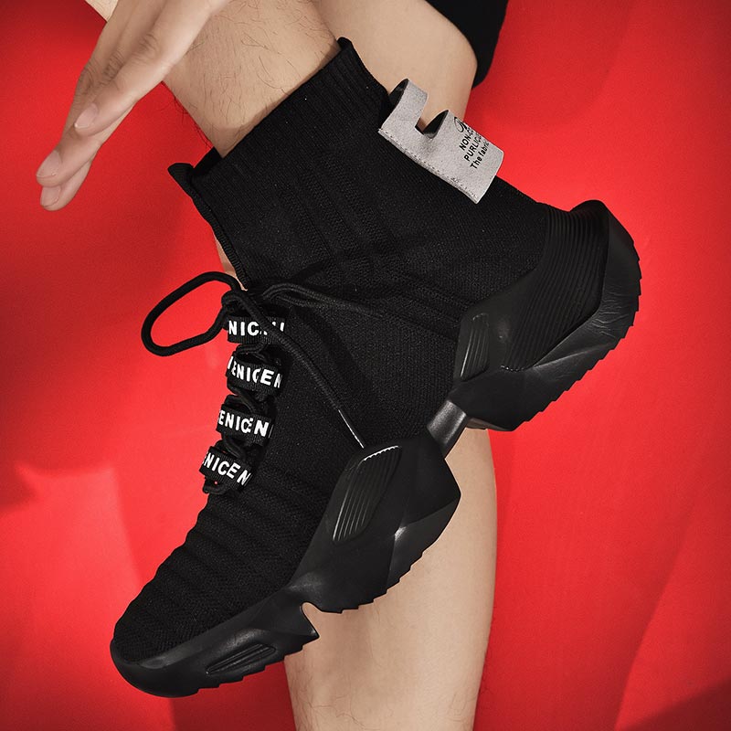 Men'S Gothic Formal Wear - Plus Size Hightop High-soled Men Sport