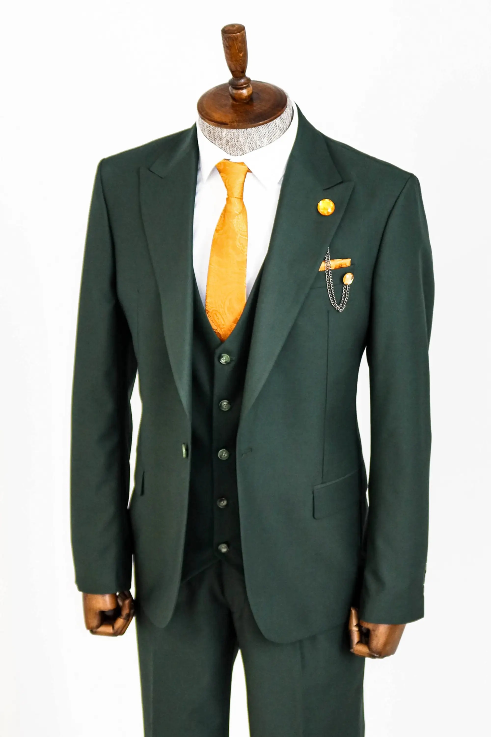 Men Formal Wear Green - Luxury green Men Formal Suits For