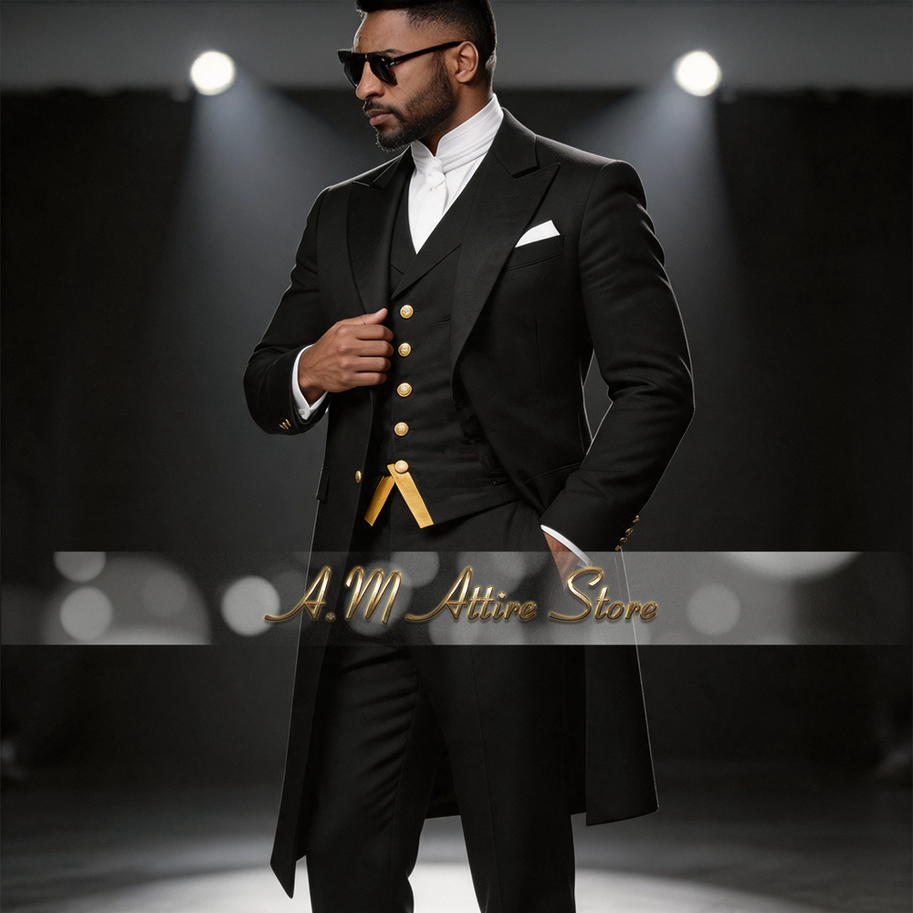 Men Formal Wear For Wedding - Wedding Suit for Men Blue 3-Piece