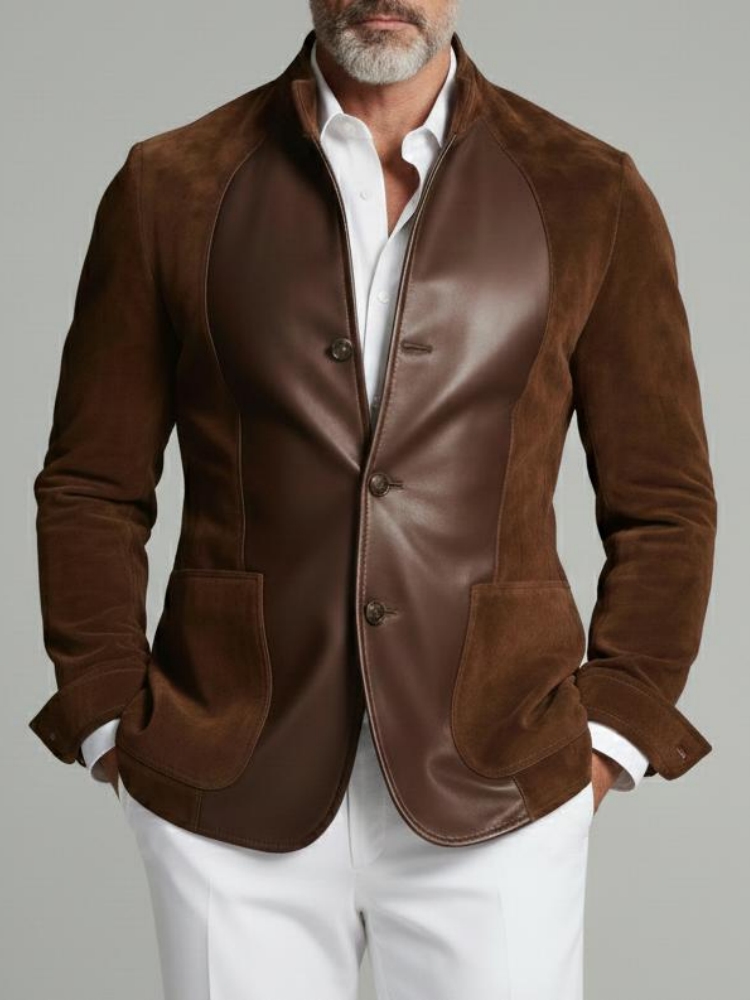 Men Formal Wear Design - Designer Classic Men's Suit Coat PU