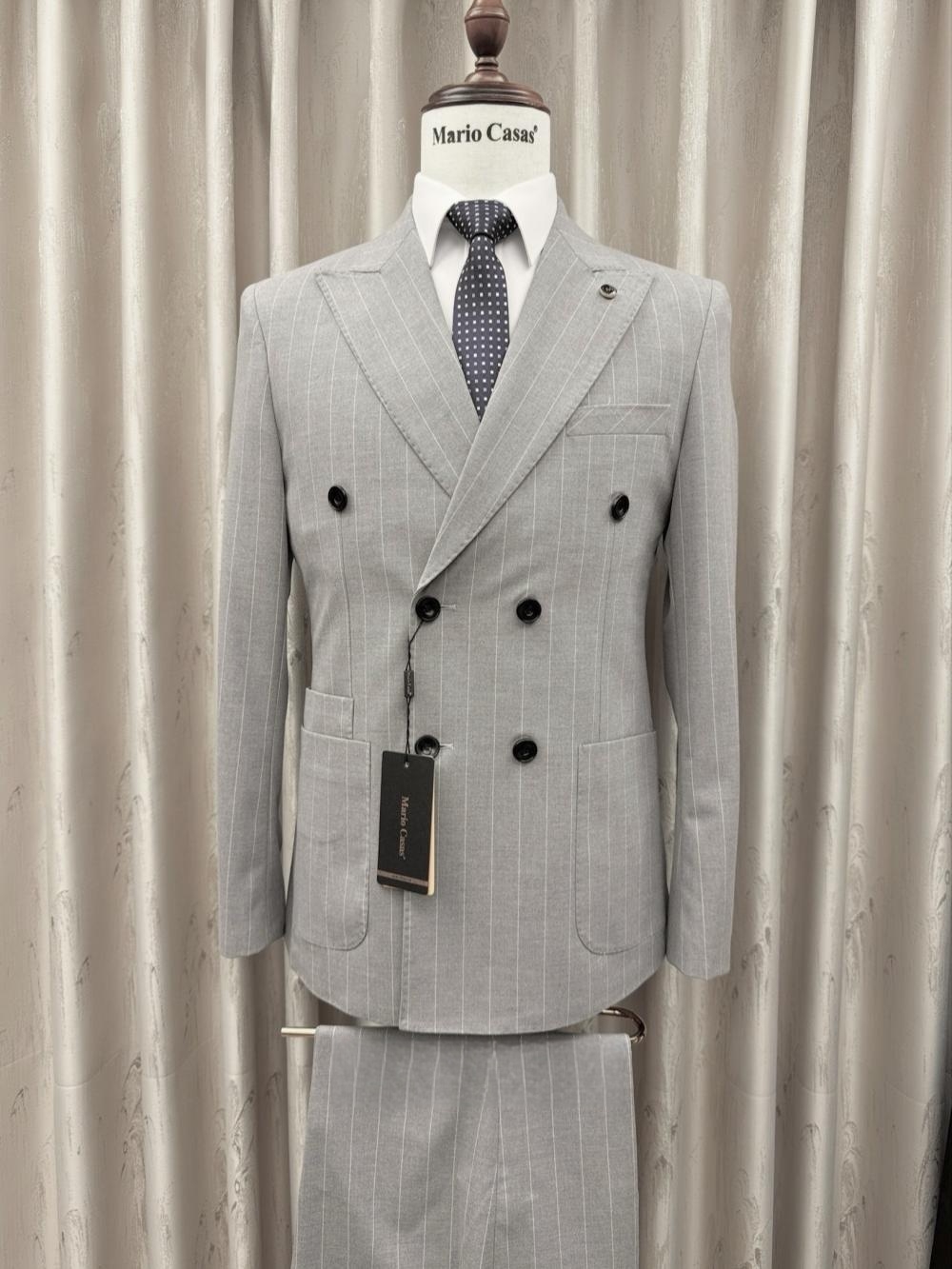 2026 New Striped Suit Set 2 Pi - Men Formal Wear For Wedding recensie en prijs