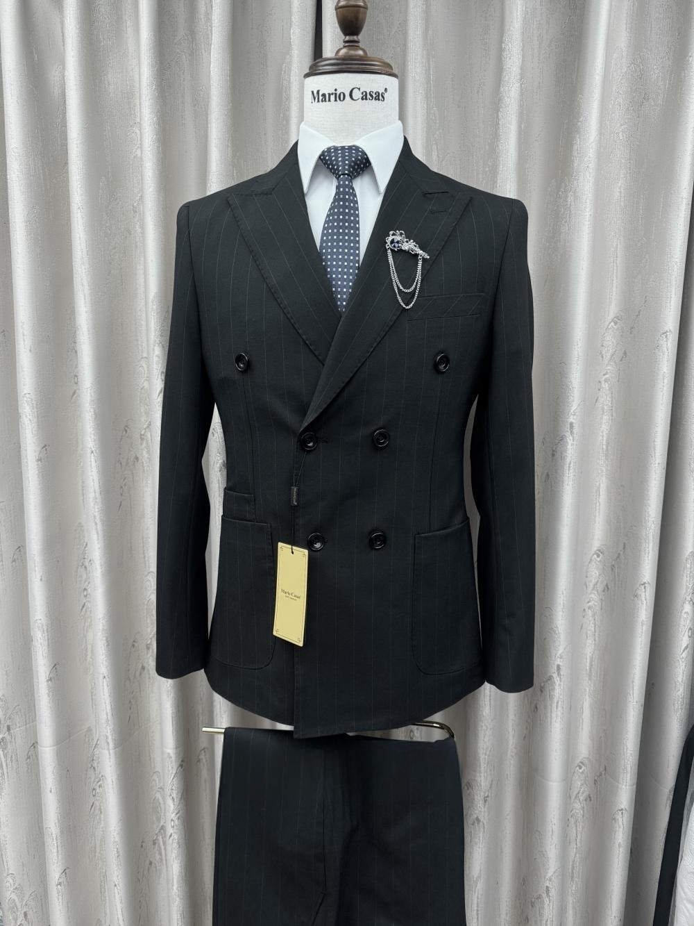 2026 New Striped Suit Set 2 Pi - Men Formal Wear For Wedding recensie en prijs