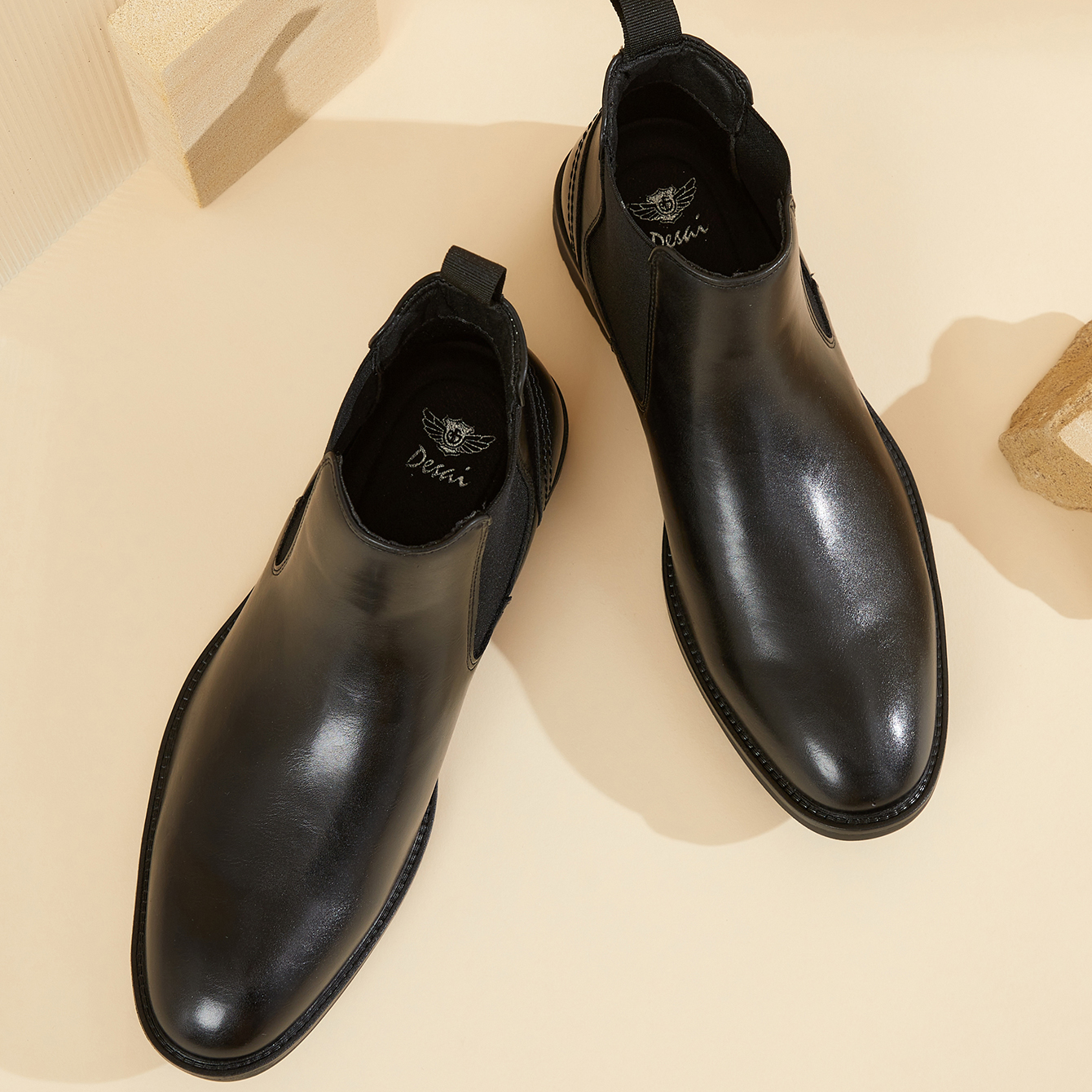 Men Leather Chelsea Boots Slip - Men'S Formal Style recensie en prijs
