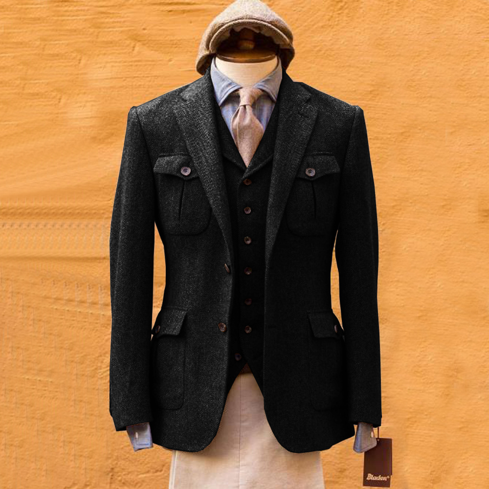 Men's Herringbone Suit Best We - Mens Formal Look recensie en prijs