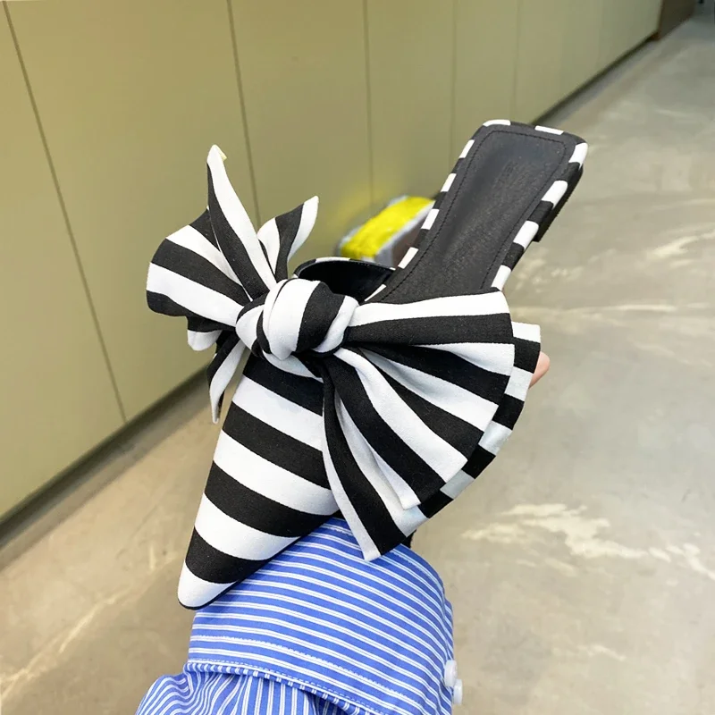 Women Sandals Oversize Bowtie  - Satin Bow Tie recensie en prijs