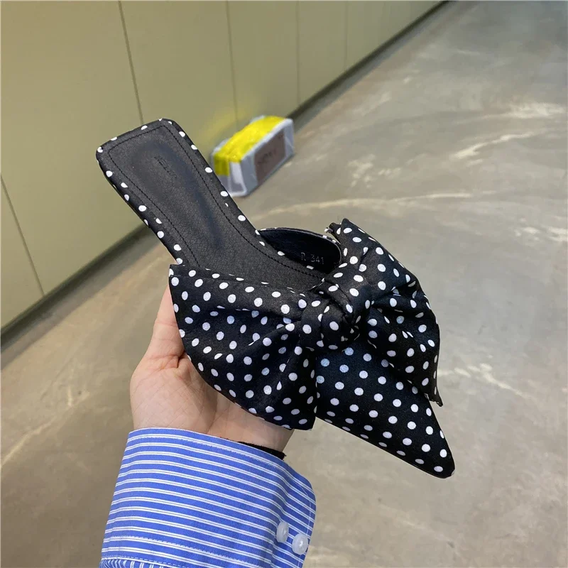 Women Sandals Oversize Bowtie  - Satin Bow Tie recensie en prijs