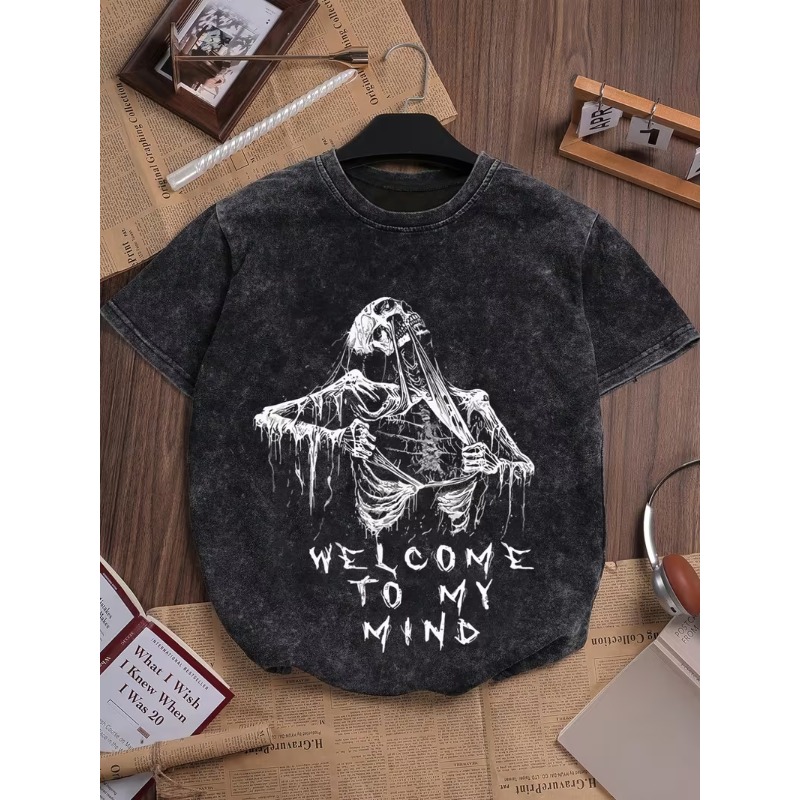 Vintage Washed Black Skeleton  - Men'S Gothic Formal Wear recensie en prijs