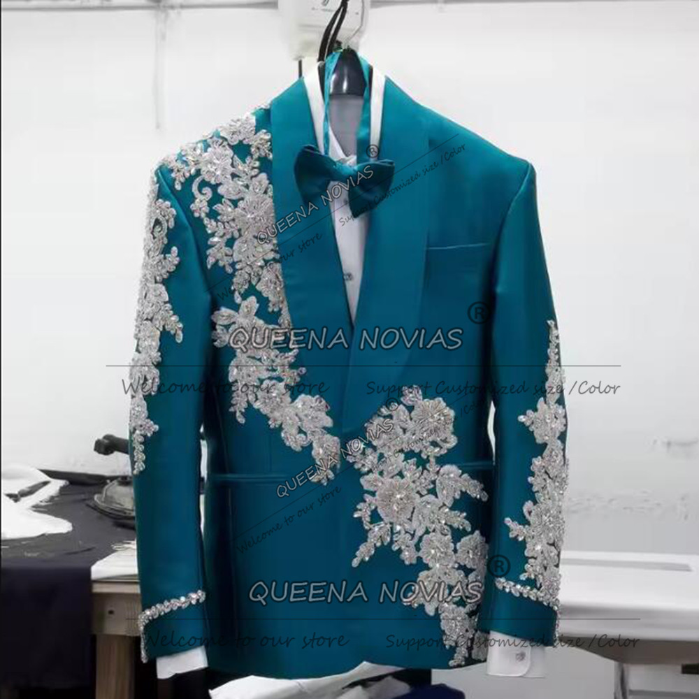 Exclusive Groom Wedding Suits  - Men Formal Wear Green recensie en prijs