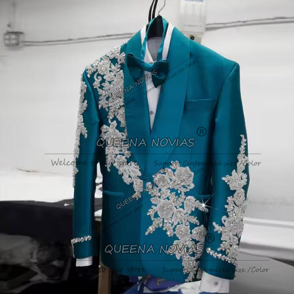 Exclusive Groom Wedding Suits  - Men Formal Wear Green recensie en prijs