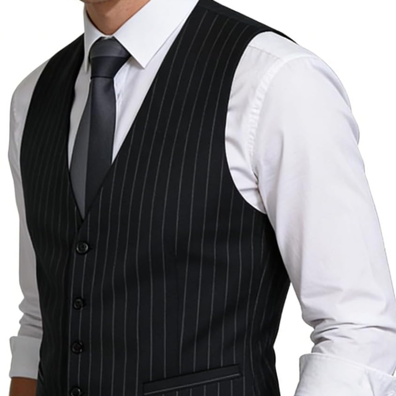 Mens Pinstripe Business Suit V - Men Formal Wear For Wedding recensie en prijs