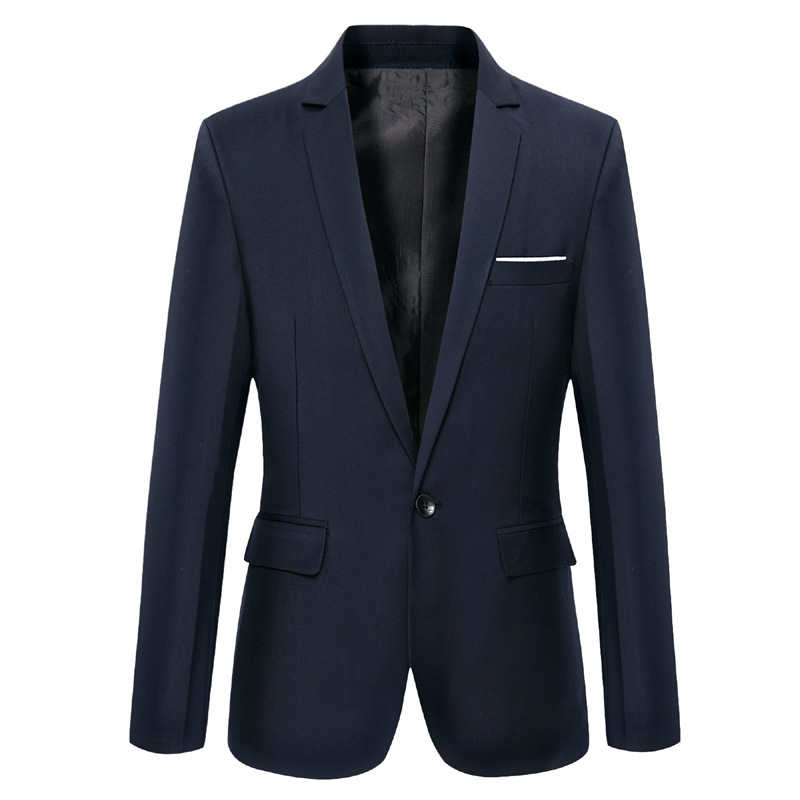 Suit Coat Men Solid Color Slim - Men'S Formal Wear For Marriage recensie en prijs