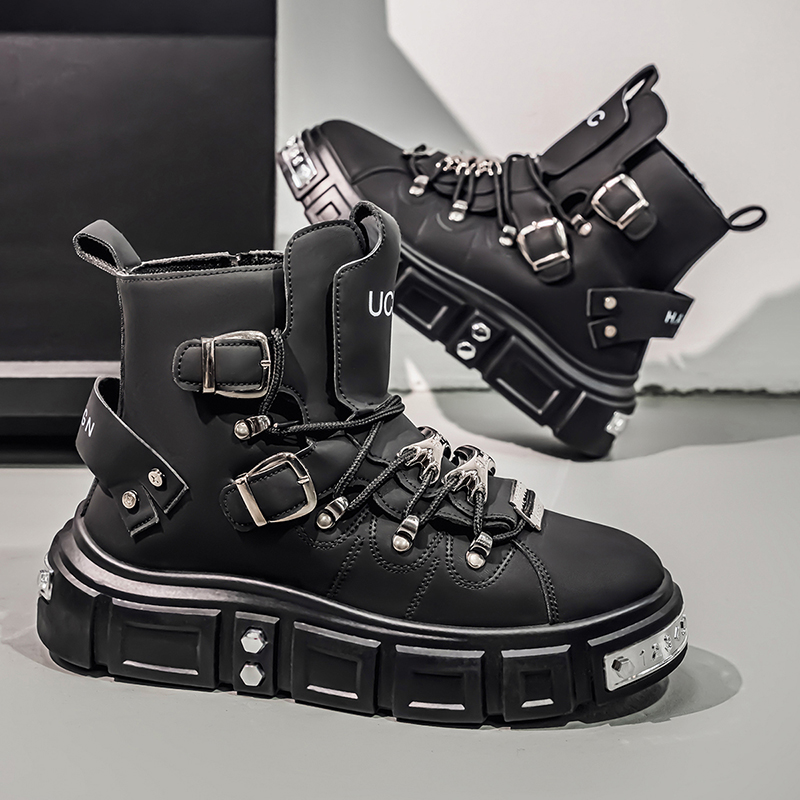 Fashion Rivet Black High top S - Men'S Gothic Formal Wear recensie en prijs