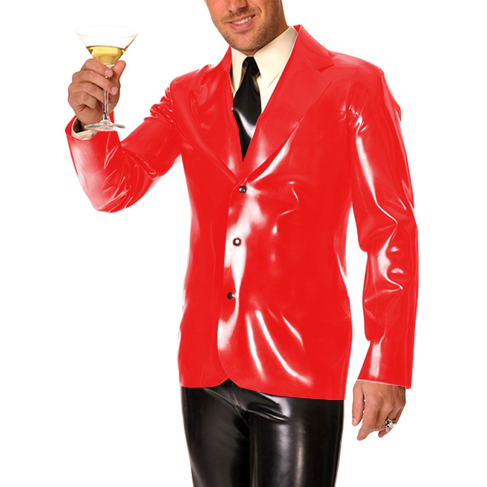 Men's Long Sleeve Vinyl PVC Le - Mens Formal Look recensie en prijs