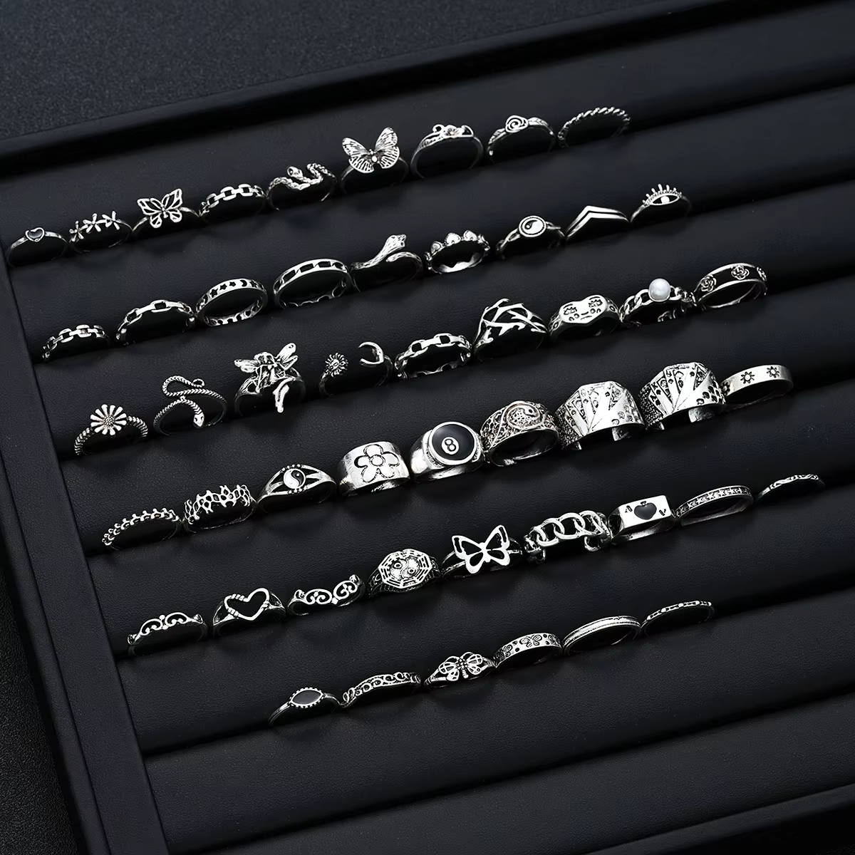 51 Pcs Punk Ring Set For Women - Men'S Gothic Formal Wear recensie en prijs