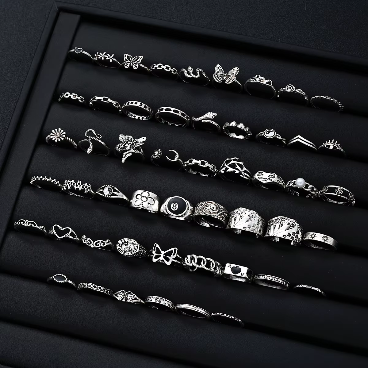 51 Pcs Punk Ring Set For Women - Men'S Gothic Formal Wear recensie en prijs