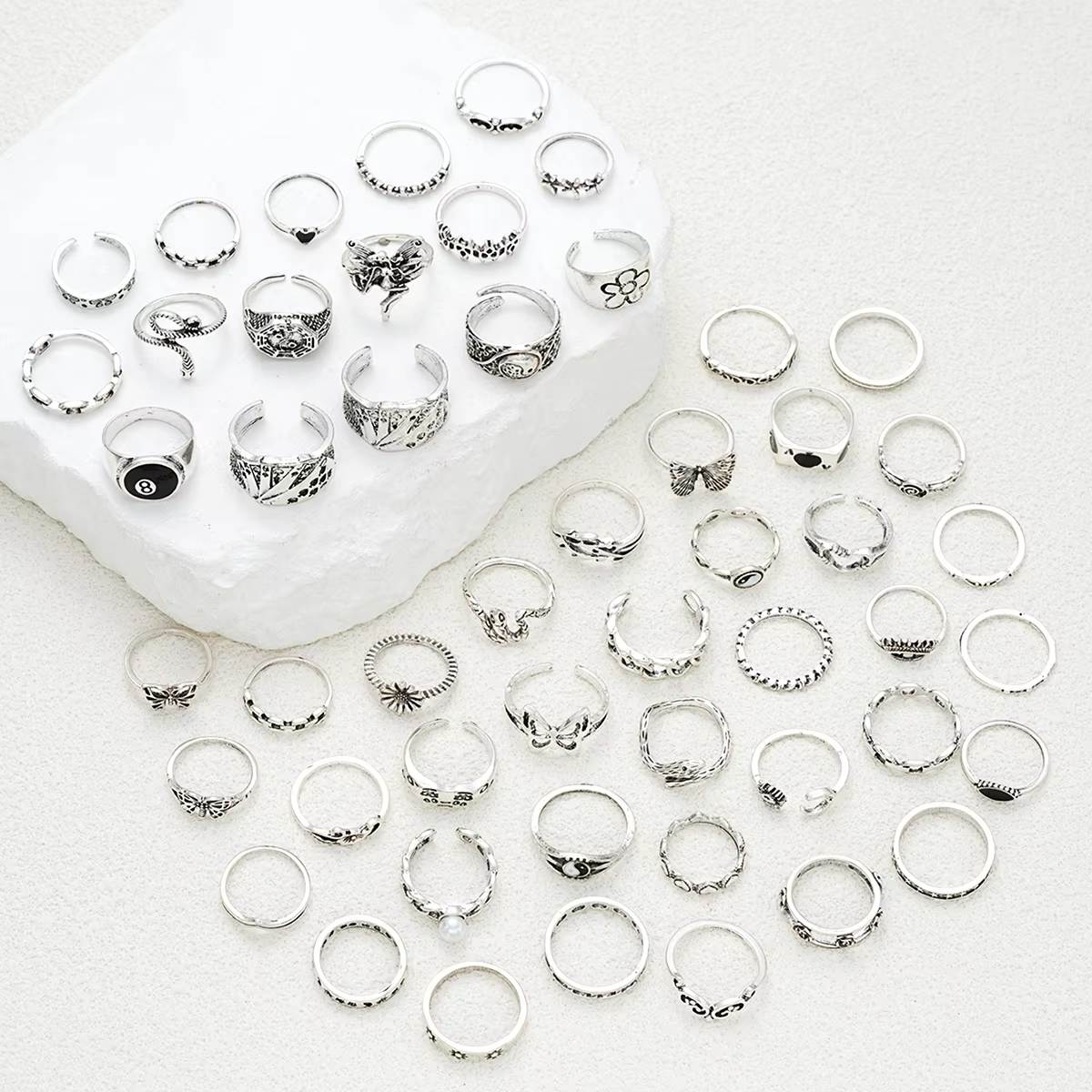51 Pcs Punk Ring Set For Women - Men'S Gothic Formal Wear recensie en prijs
