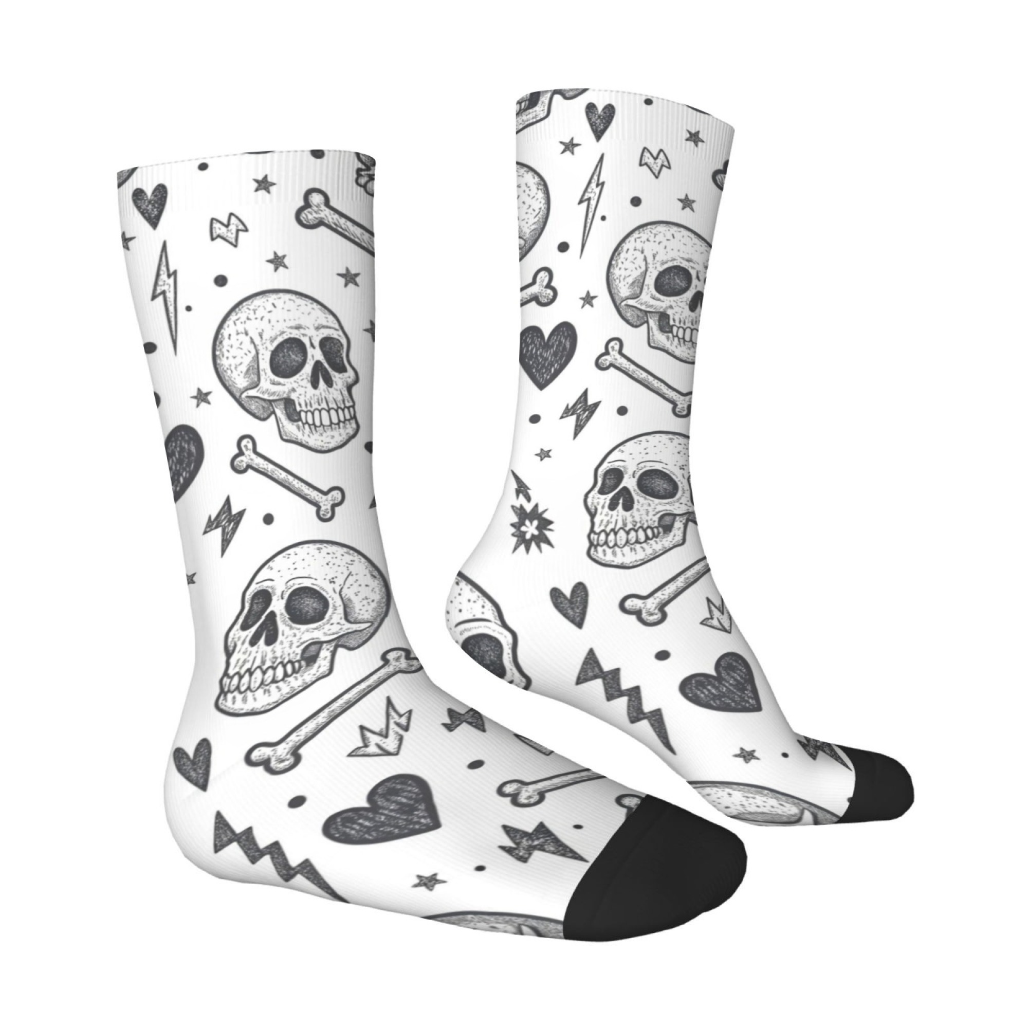 Black White Punk Skull Hand-dr - Men'S Gothic Formal Wear recensie en prijs