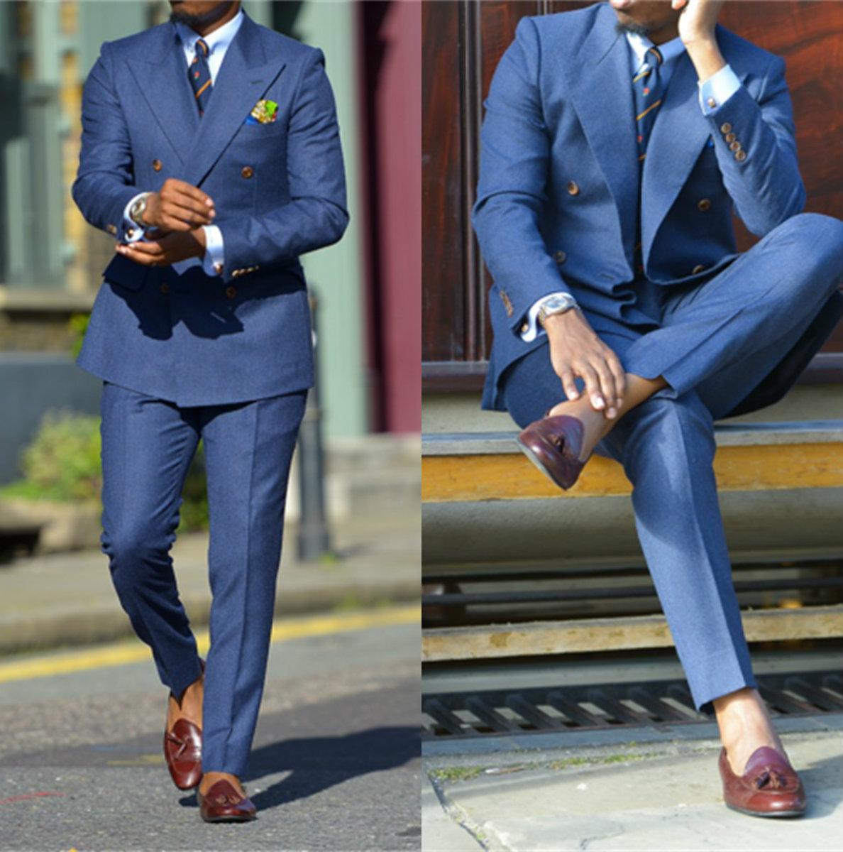 Dark Blue Formal Mens Suits Tw - Men Formal Wear Jacket recensie en prijs