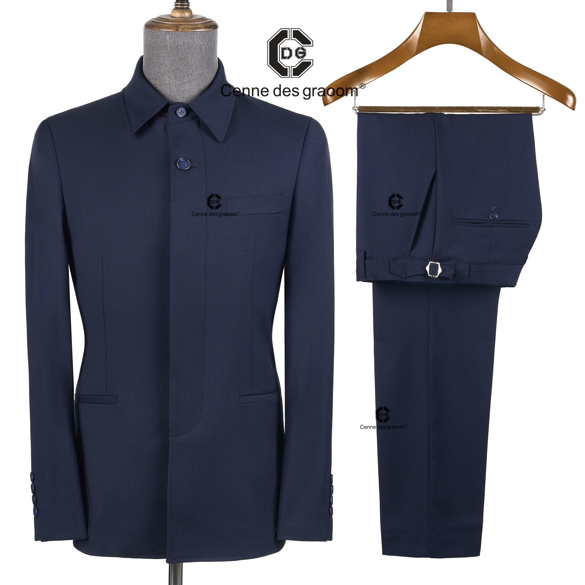 Cenne Des Graoom 2026 Navy Blu - Men Formal Wear Jacket recensie en prijs