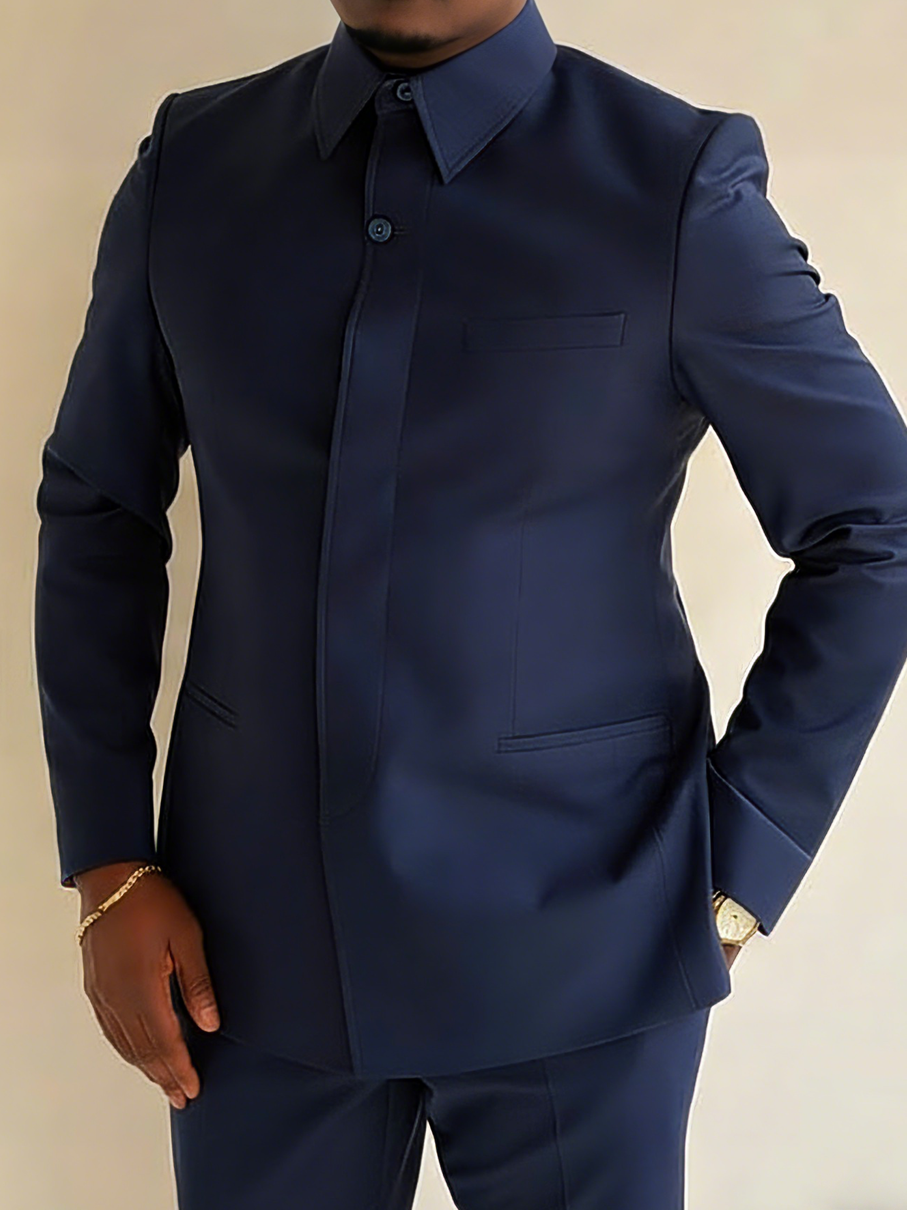 Cenne Des Graoom 2026 Navy Blu - Men Formal Wear Jacket recensie en prijs