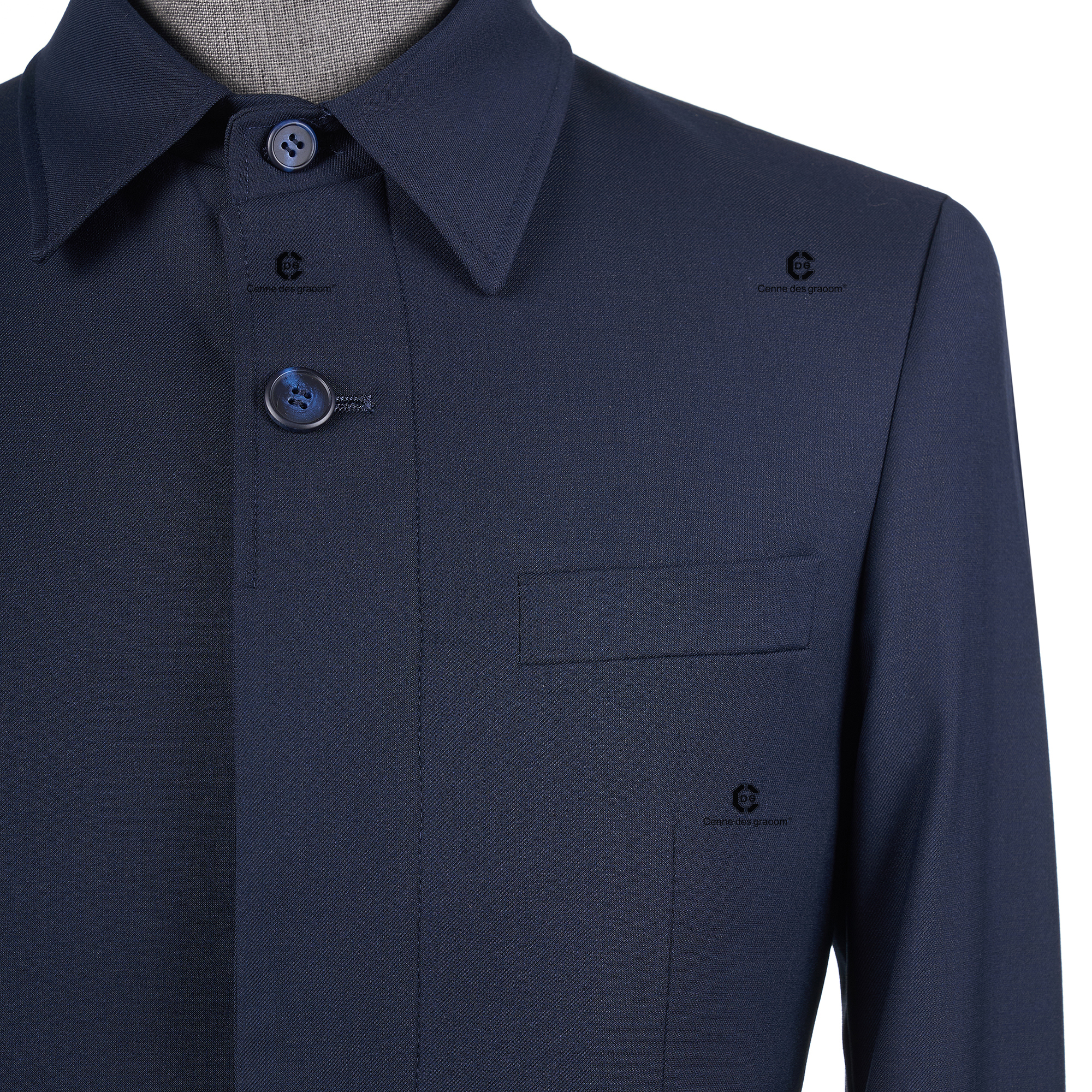 Cenne Des Graoom 2026 Navy Blu - Men Formal Wear Jacket recensie en prijs