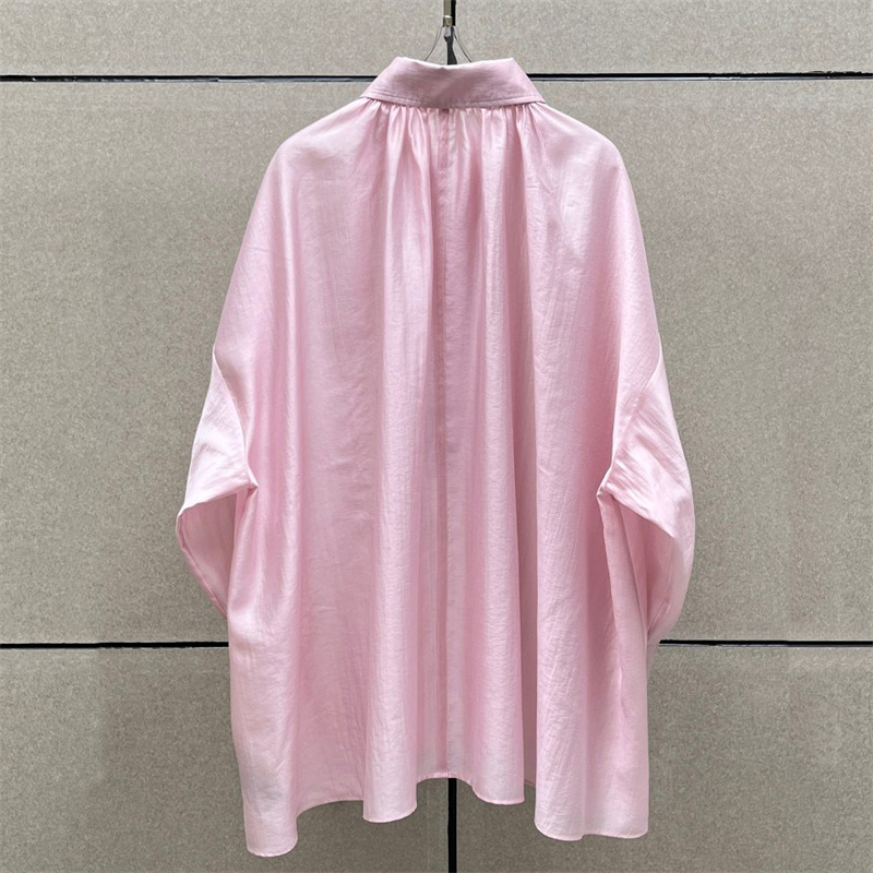 Women's shirt 2026 summer new  - Satin Bow Tie recensie en prijs