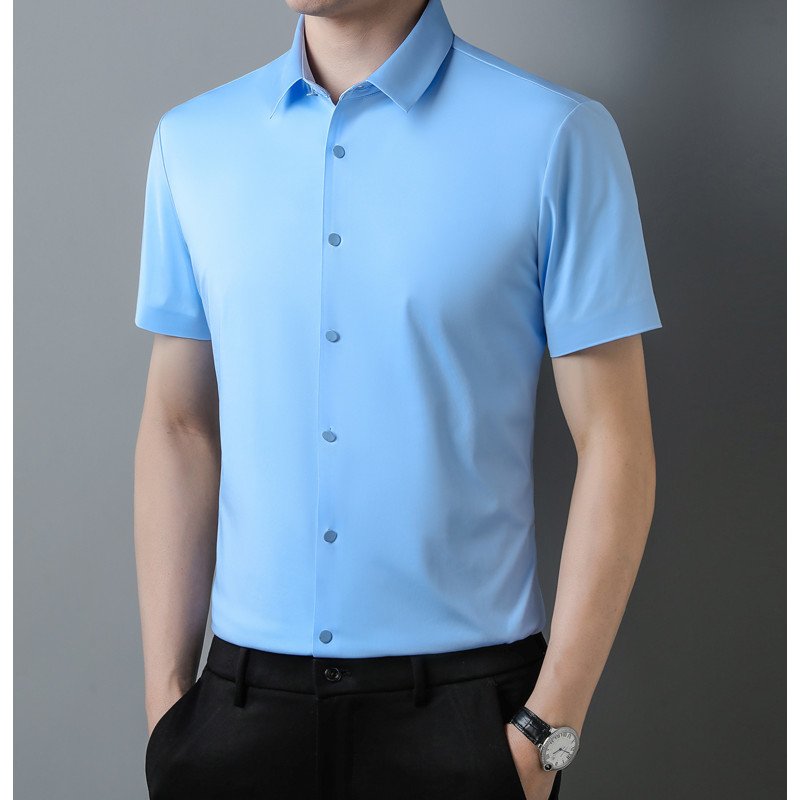 Men's Premium Shirt New Summer - Men Formal Office Wear Shirts recensie en prijs