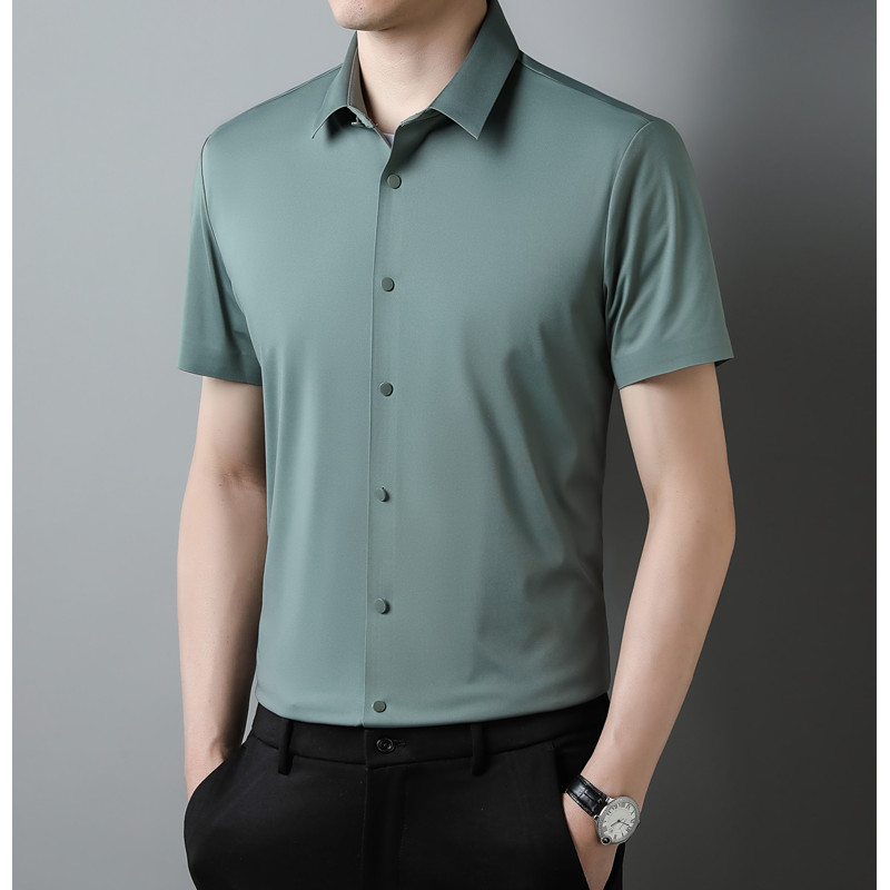 Men's Premium Shirt New Summer - Men Formal Office Wear Shirts recensie en prijs