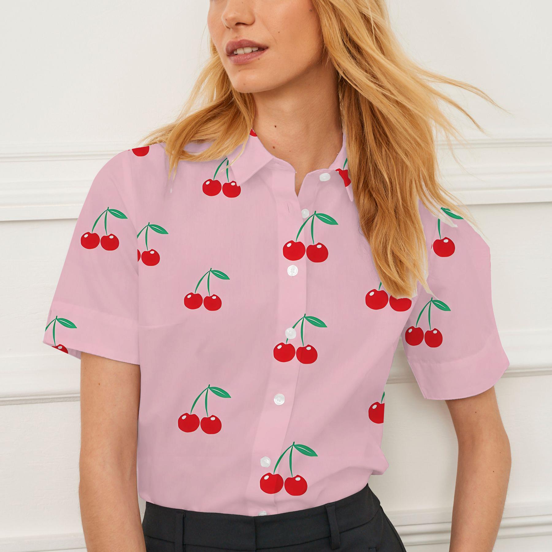 Summer women's 3D Print Shirt  - Men Formal Wear Design recensie en prijs