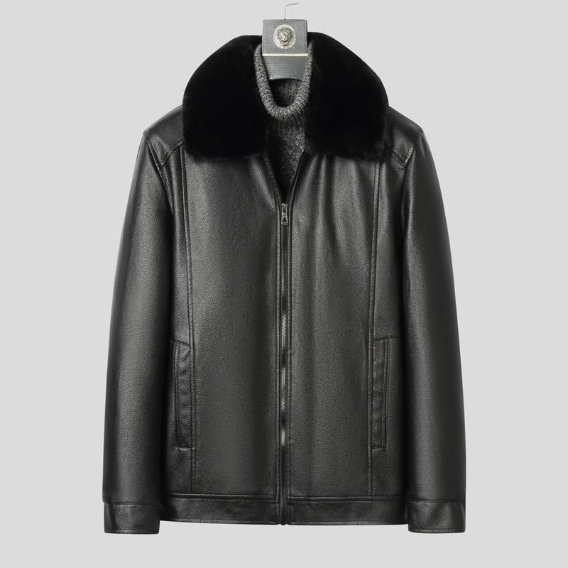 Winter Leather Coat for Men Wa - Men Formal Wear Design recensie en prijs
