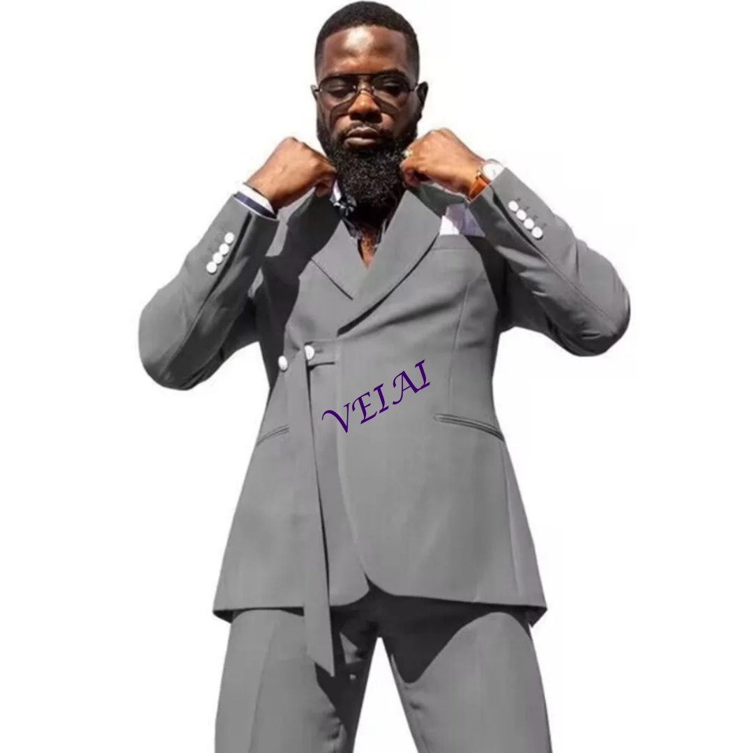 CustomizedChic Blue 3-Piece Me - Men Formal Wear Jacket recensie en prijs