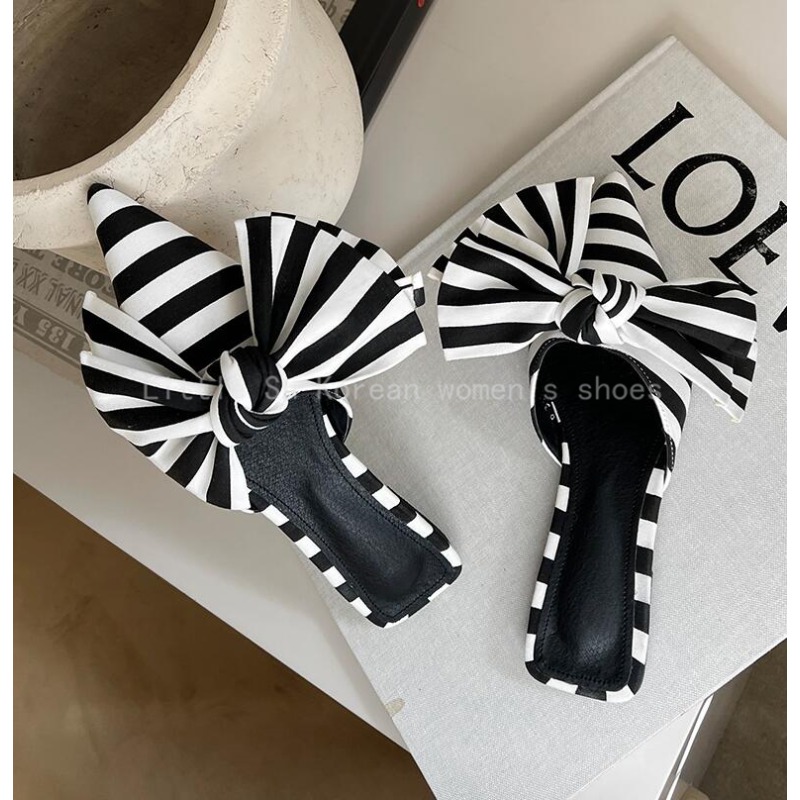 Luxury Designer Bowtie Mule Sh - Satin Bow Tie recensie en prijs