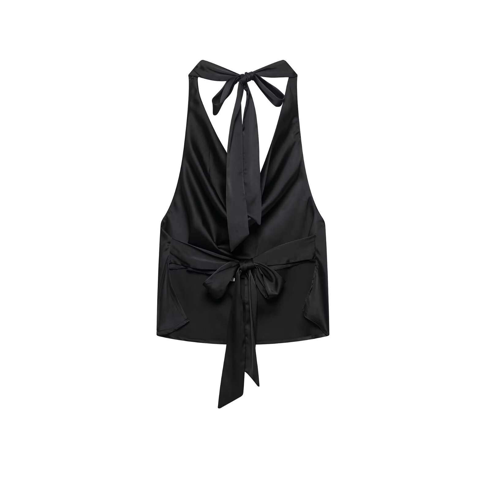 Zevity 2025 Women Sexy Sleevel - Satin Bow Tie recensie en prijs