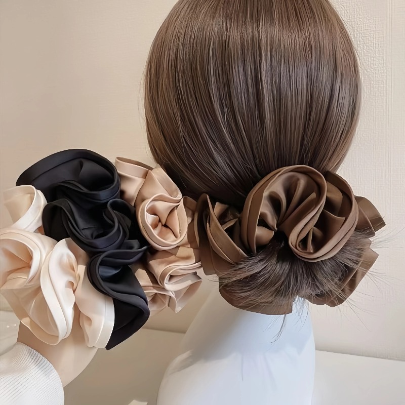 Korean Satin Scrunchies Elasti - Satin Bow Tie recensie en prijs