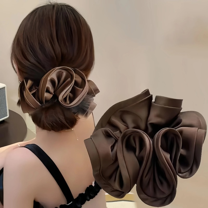 Korean Satin Scrunchies Elasti - Satin Bow Tie recensie en prijs