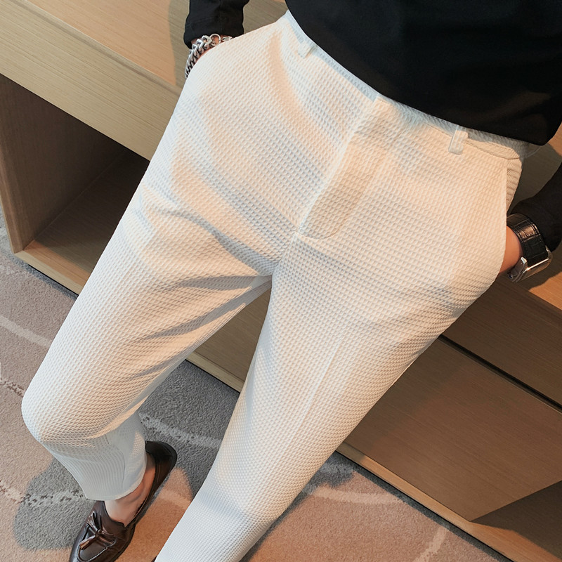 2024 Autumn New Waffle Stretch - Men'S Formal Style recensie en prijs