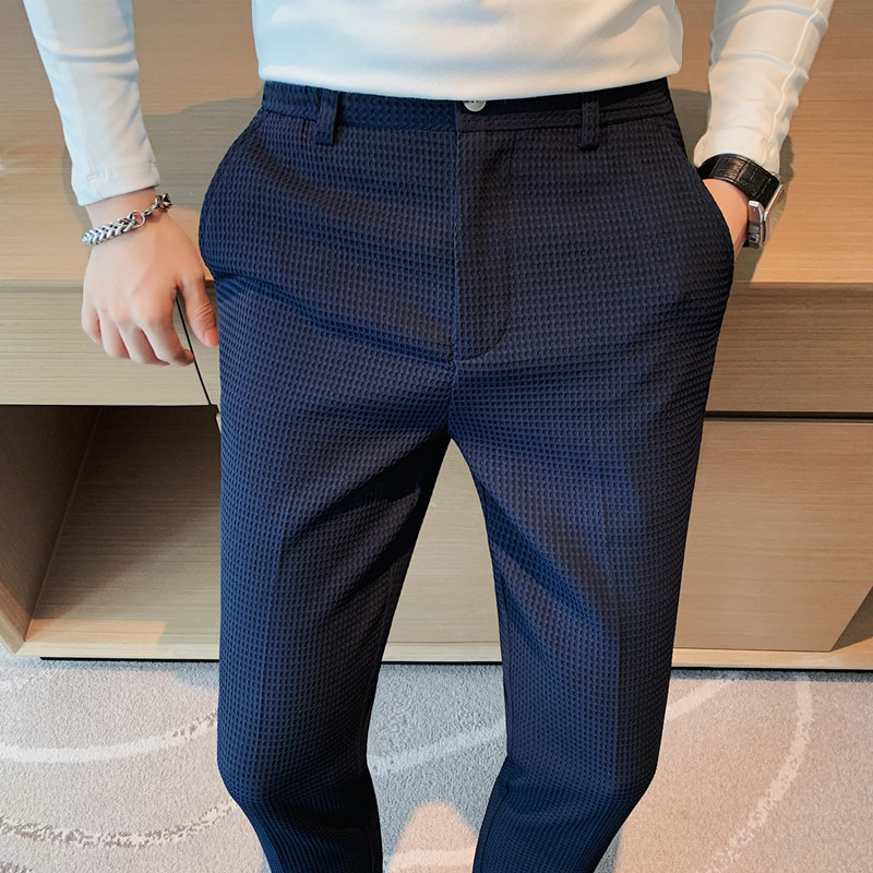 2024 Autumn New Waffle Stretch - Men'S Formal Style recensie en prijs