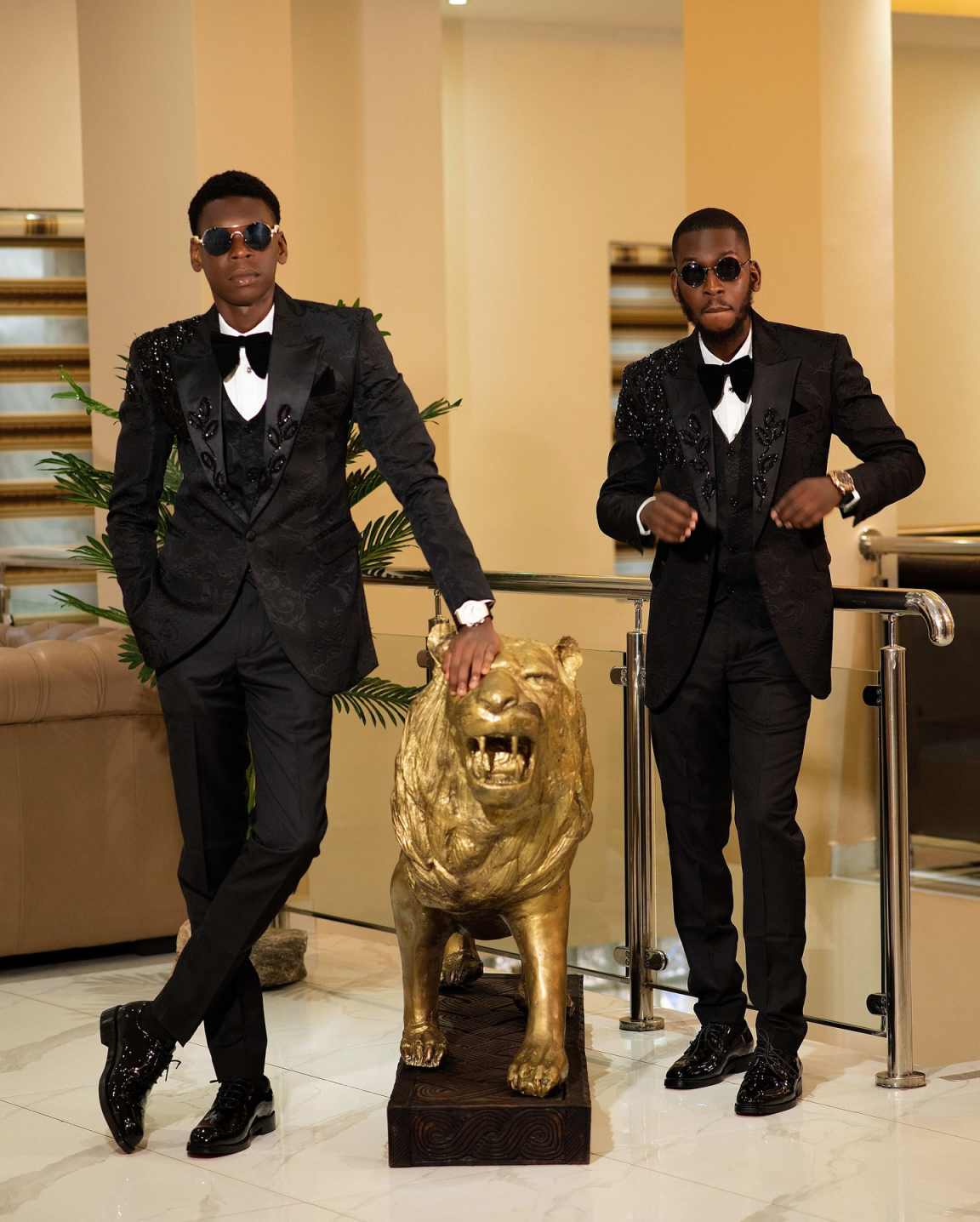 Fashion Men Suits Applique 2-p - Men Formal Wear Design recensie en prijs