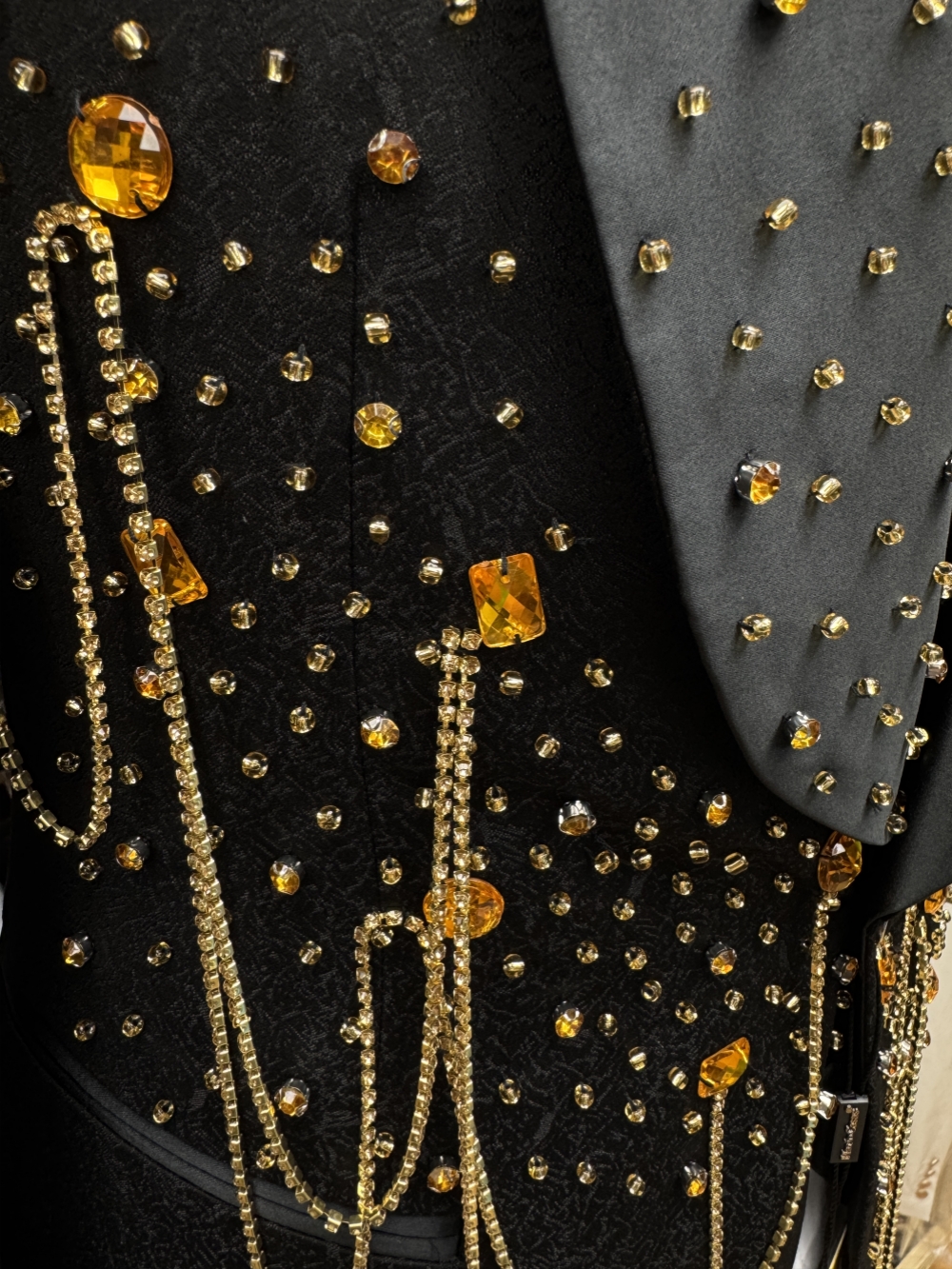 New Golden Beaded Tassel Suit  - Men Formal Wear For Wedding recensie en prijs
