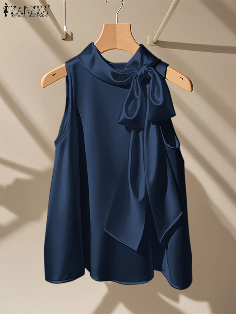 ZANZEA Elegant Blouses Bow Tie - Satin Bow Tie recensie en prijs
