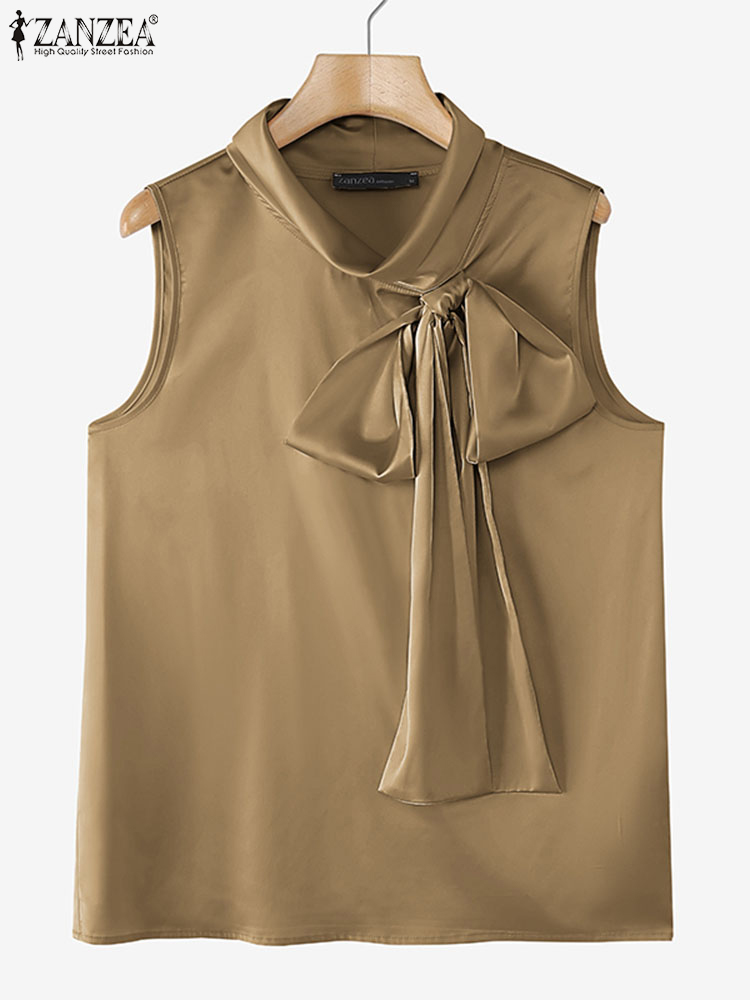 ZANZEA Elegant Blouses Bow Tie - Satin Bow Tie recensie en prijs