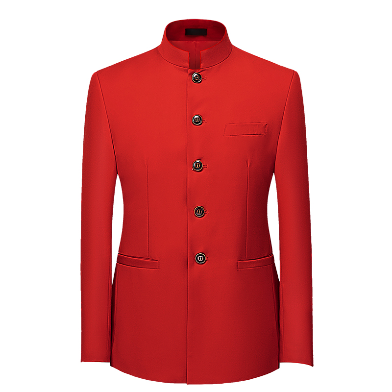 2026 Men's Chinese Style Long  - Men Formal Wear Jacket recensie en prijs