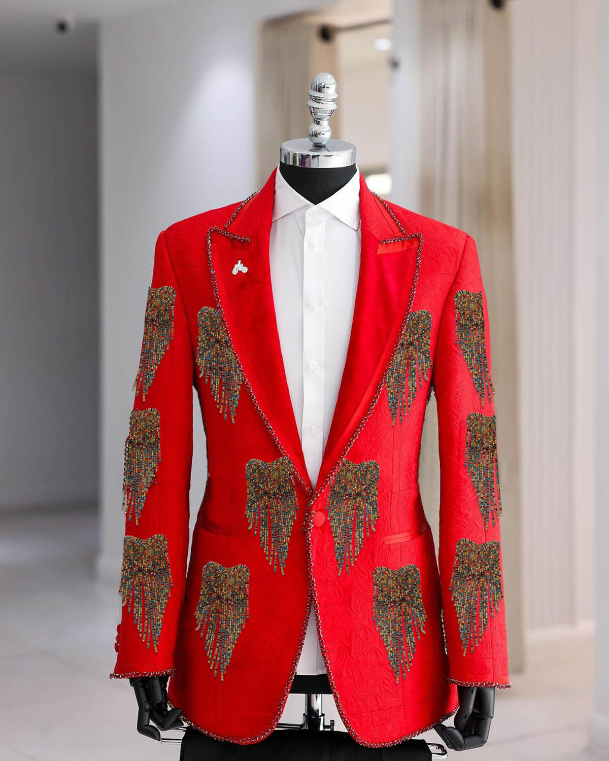 Fashion Wedding Men Suit Cryst - Formal Wear For Men Black Suit recensie en prijs