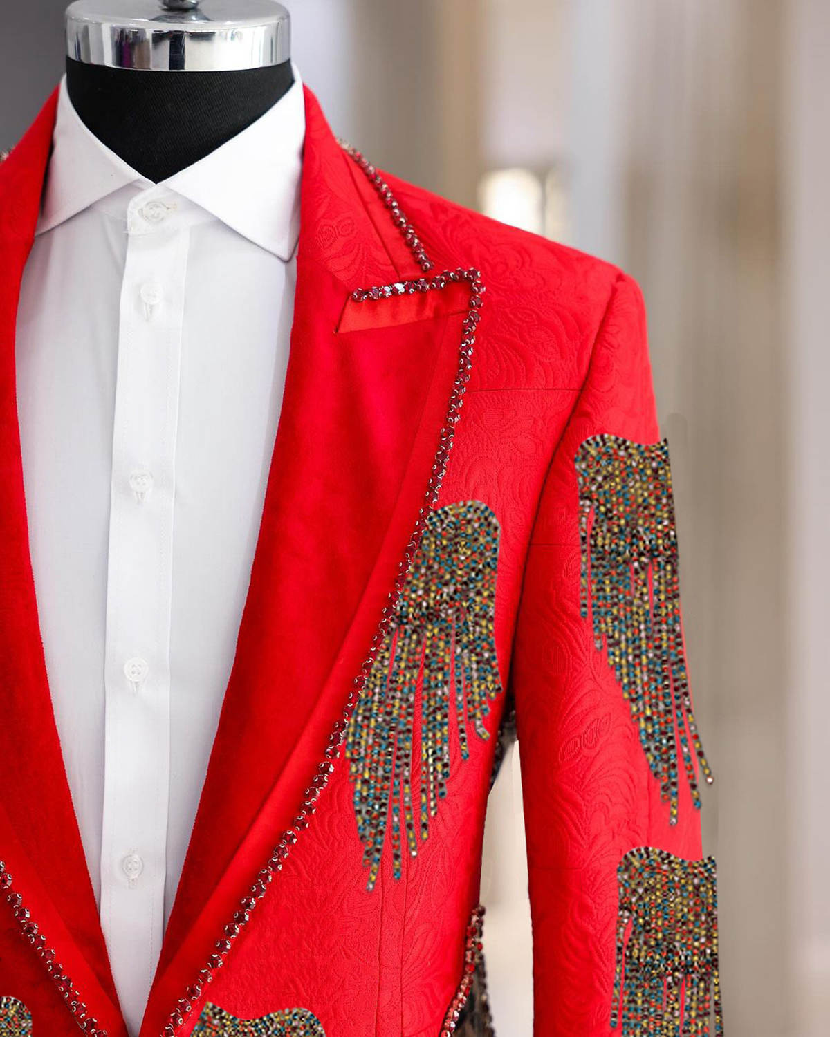 Fashion Wedding Men Suit Cryst - Formal Wear For Men Black Suit recensie en prijs