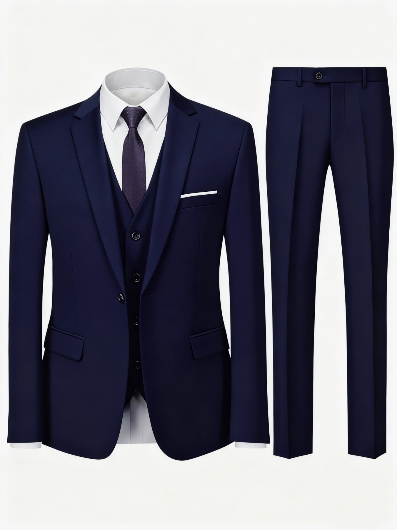 Men's Polished Look 3-Piece Su - Mens Formal Look recensie en prijs