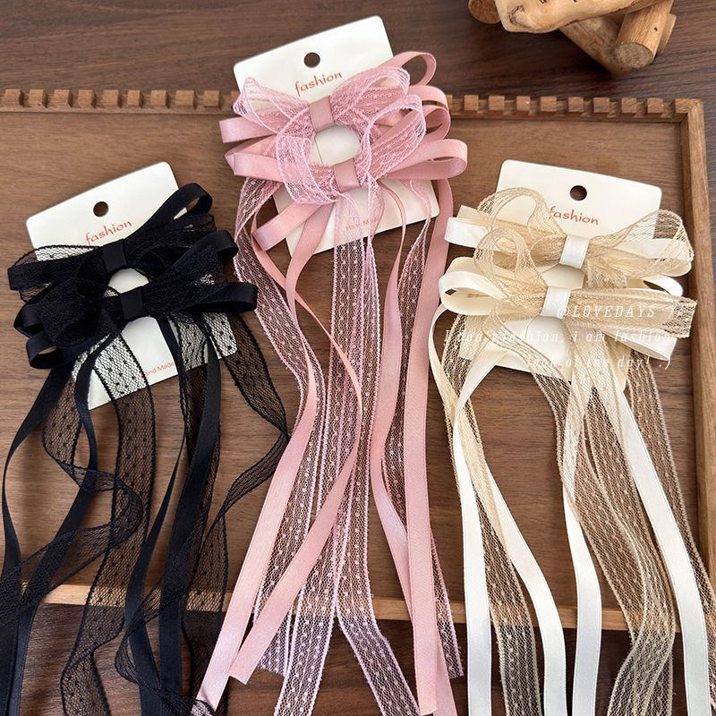 2Pcs/Set Lace Satin Ribbon Bow - Satin Bow Tie recensie en prijs