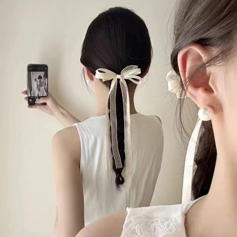 2Pcs/Set Lace Satin Ribbon Bow - Satin Bow Tie recensie en prijs