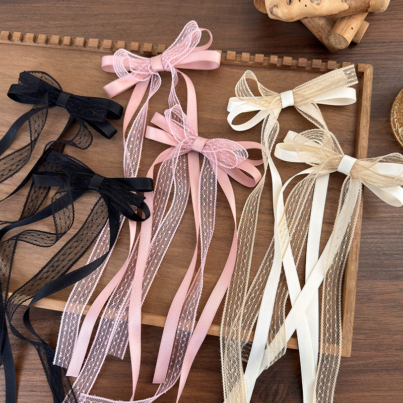 2Pcs/Set Lace Satin Ribbon Bow - Satin Bow Tie recensie en prijs